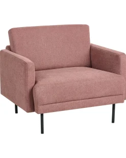 Poltrona BREDA Tessuto Rosa