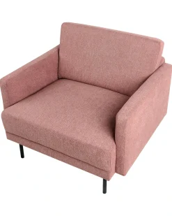 Poltrona BREDA Tessuto Rosa
