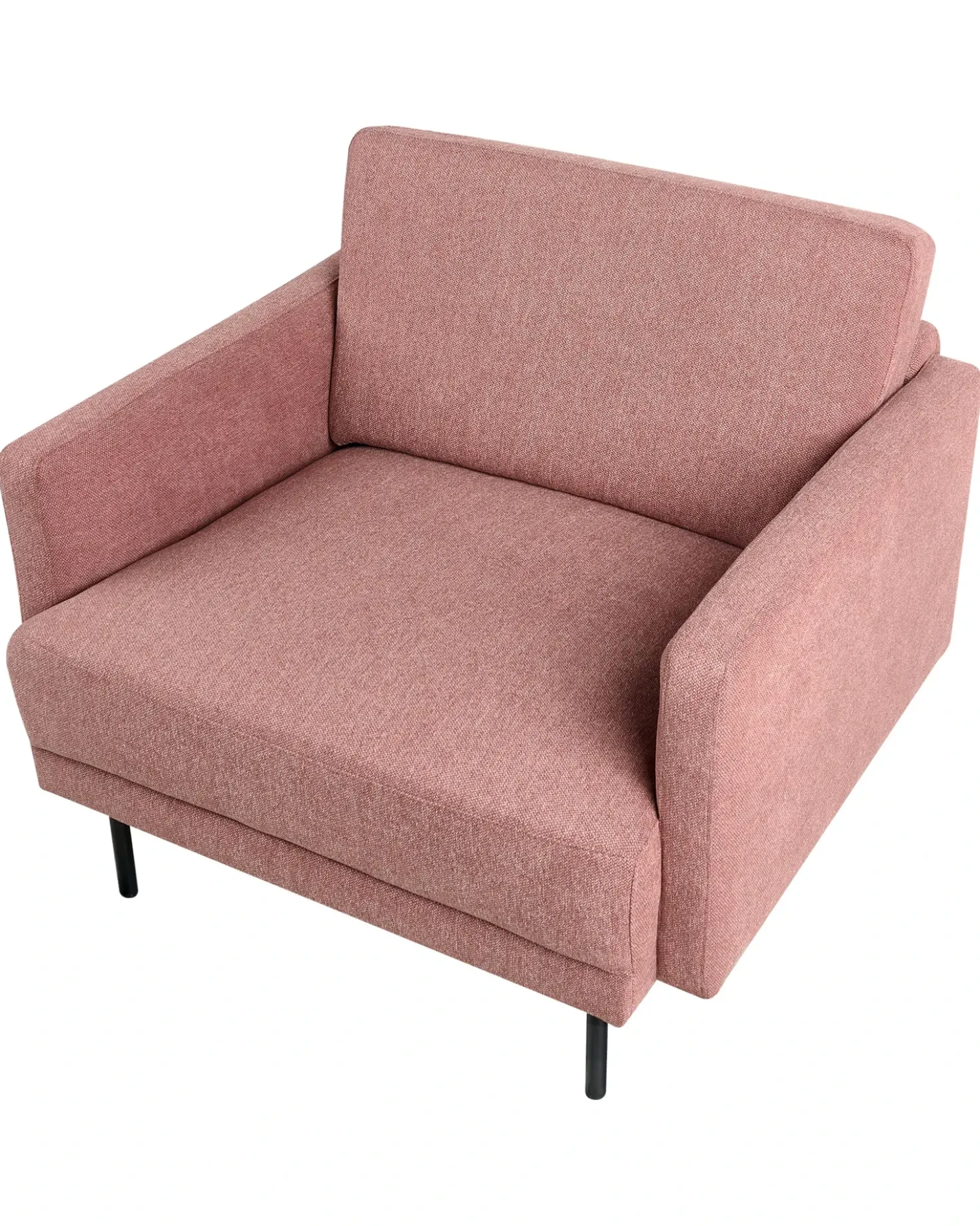 Poltrona BREDA Tessuto Rosa