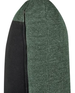 Poltrona BREDA Tessuto Verde scuro