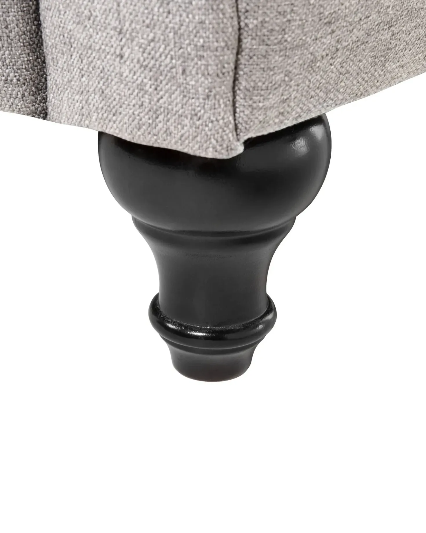 Poltrona CHESTERFIELD Tessuto Grigio chiaro