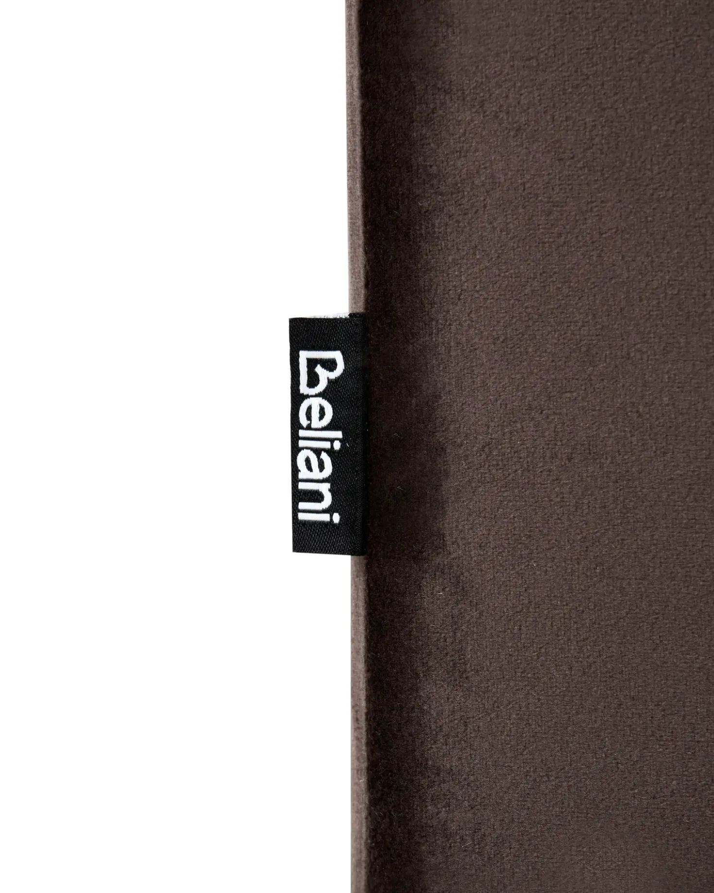 Poltrona CHESTERFIELD Velluto Marrone scuro