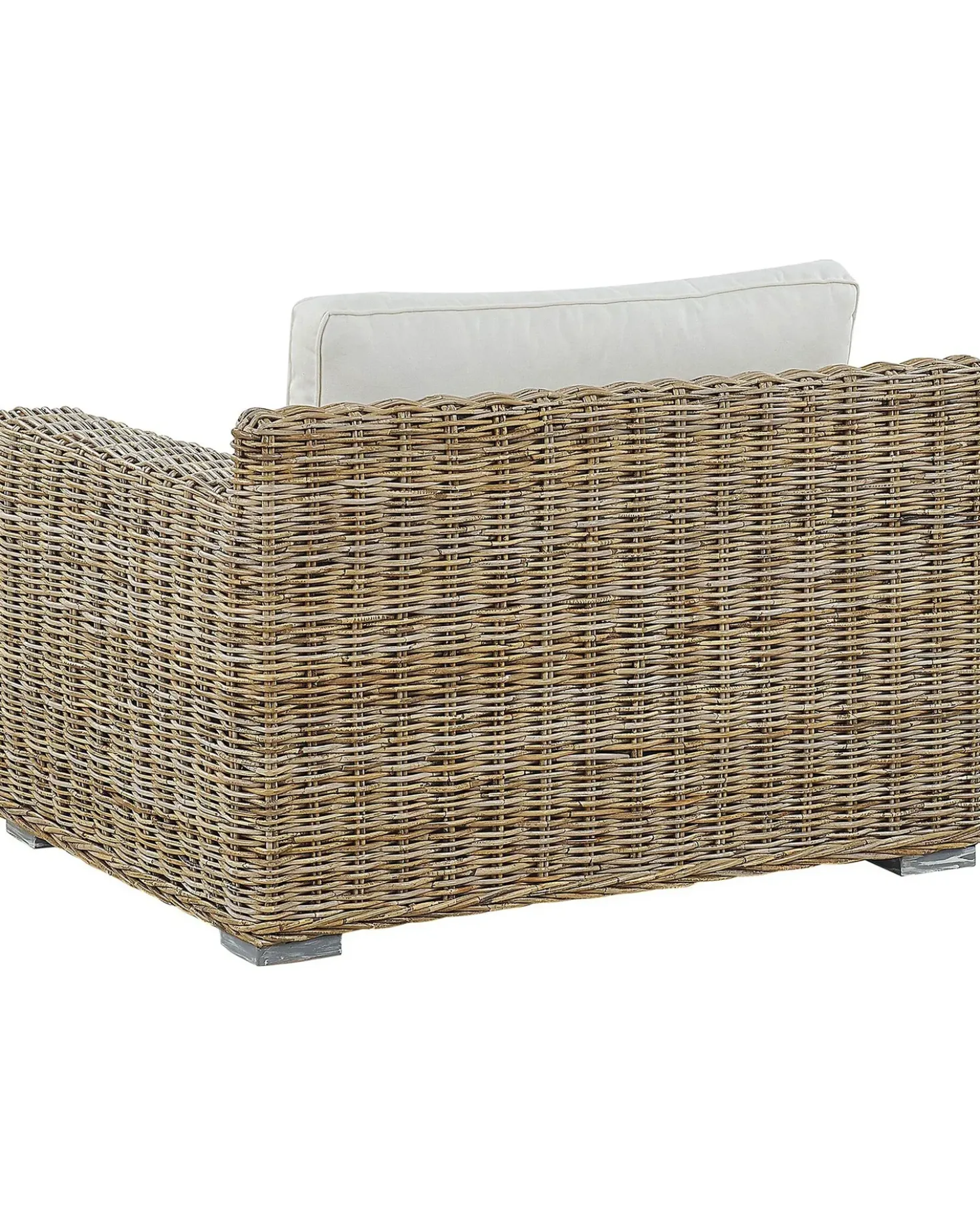 Poltrona da giardino ARDEA Rattan Marrone chiaro