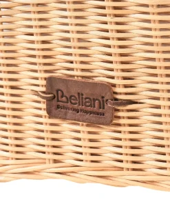 Poltrona da giardino con ottomana AIGANI Rattan Naturale