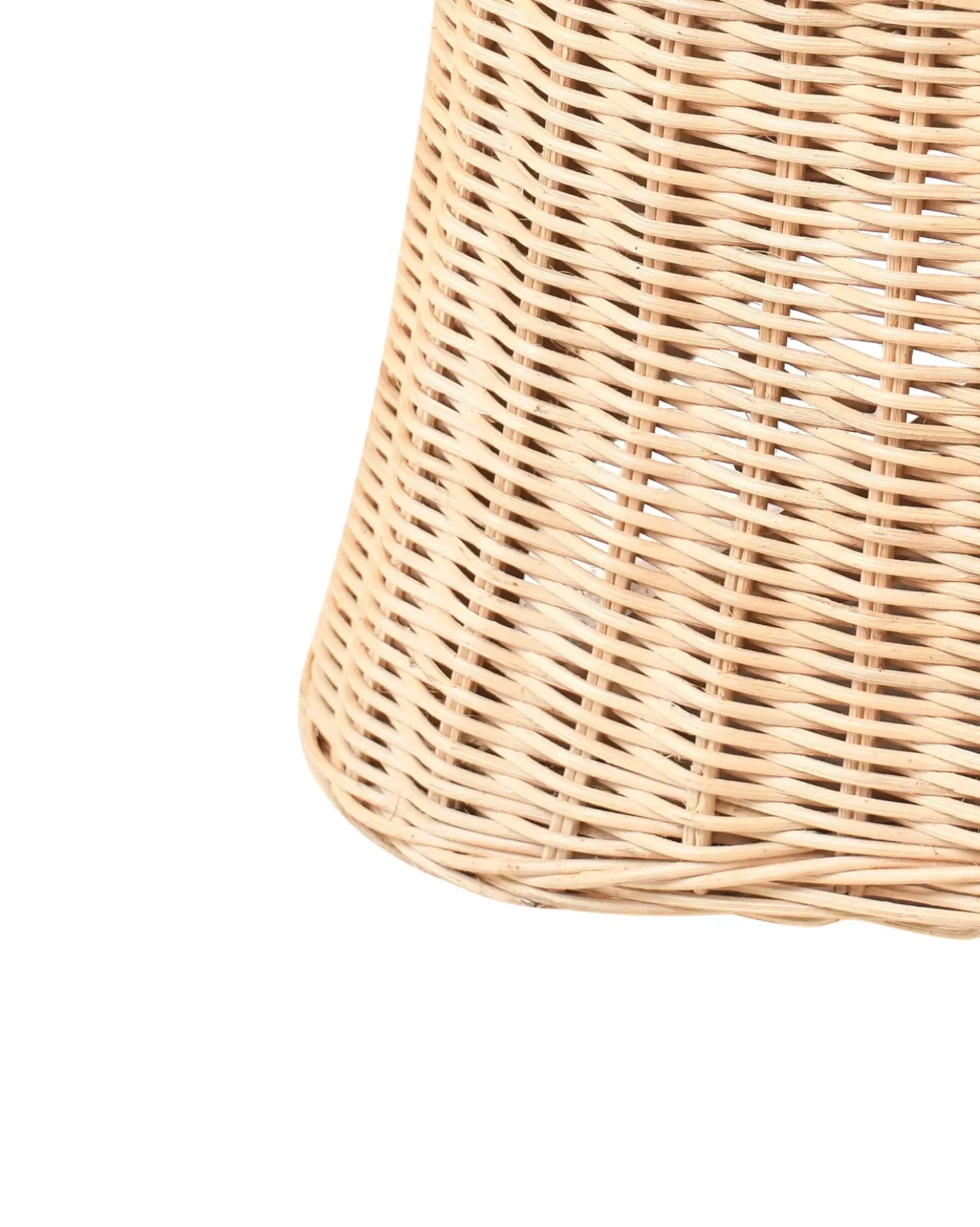 Poltrona da giardino con ottomana AIGANI Rattan Naturale