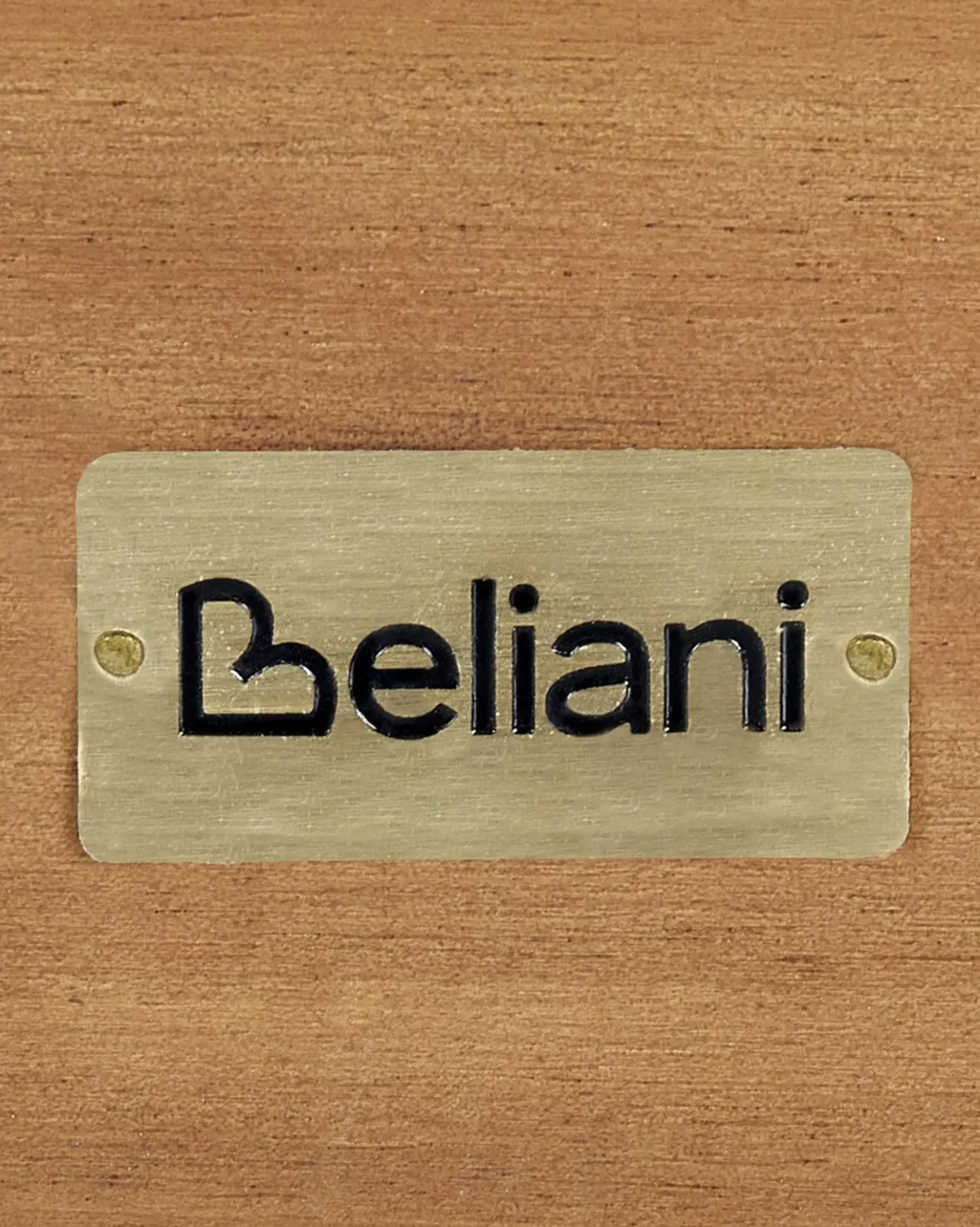 Poltrona da giardino con ottomana BARATTI Legno d'acacia Marrone