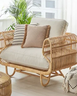 Poltrona da giardino DOLCEDO Rattan Naturale