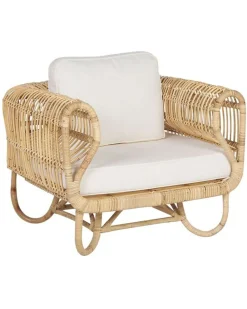 Poltrona da giardino DOLCEDO Rattan Naturale