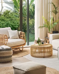 Poltrona da giardino DOLCEDO Rattan Naturale
