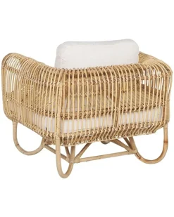 Poltrona da giardino DOLCEDO Rattan Naturale