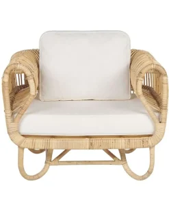 Poltrona da giardino DOLCEDO Rattan Naturale