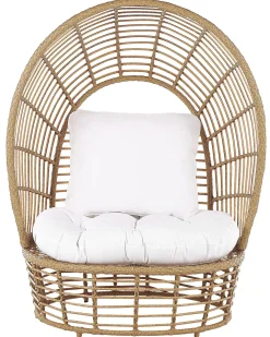 Poltrona da giardino LIDO Rattan Beige