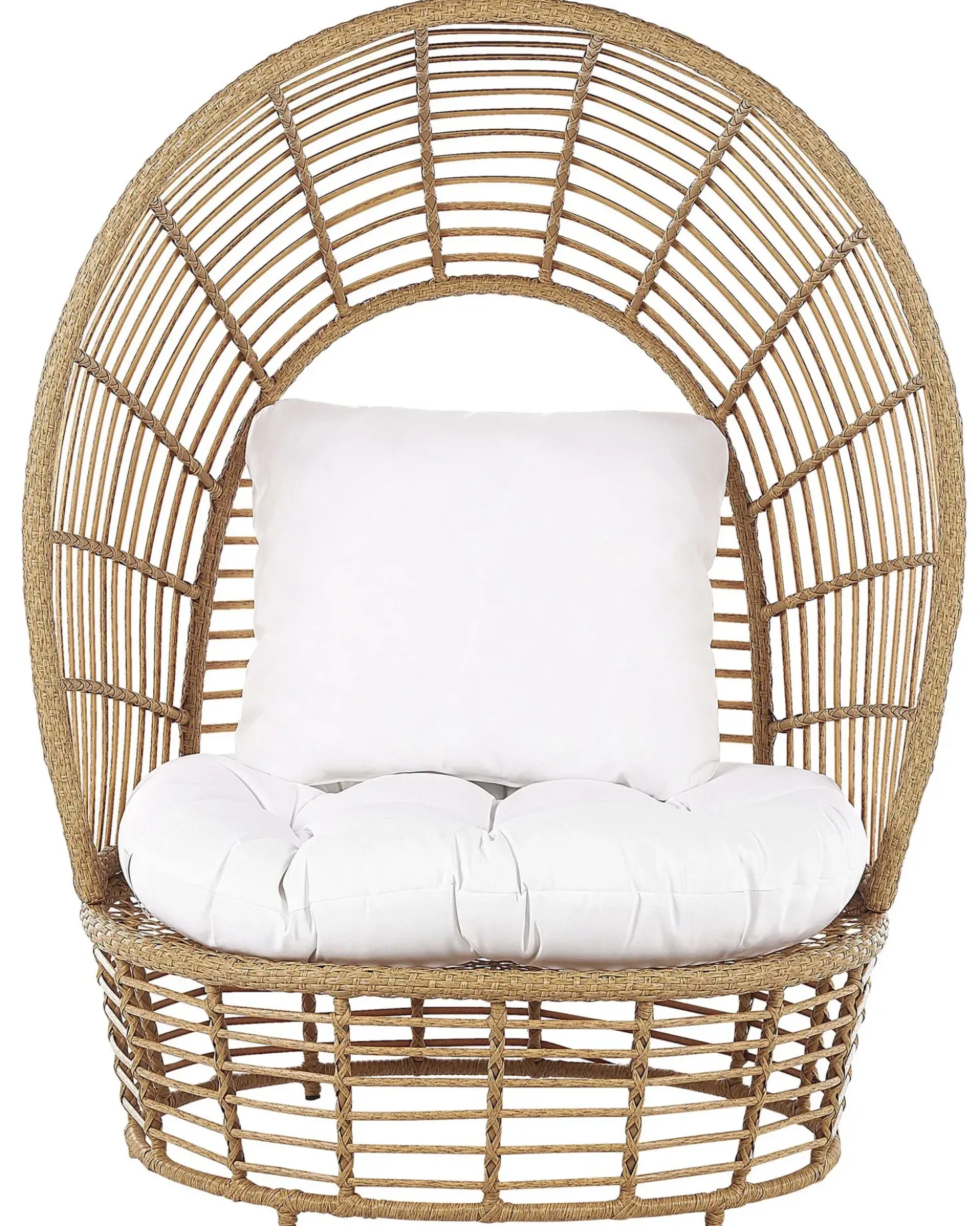 Poltrona da giardino LIDO Rattan Beige