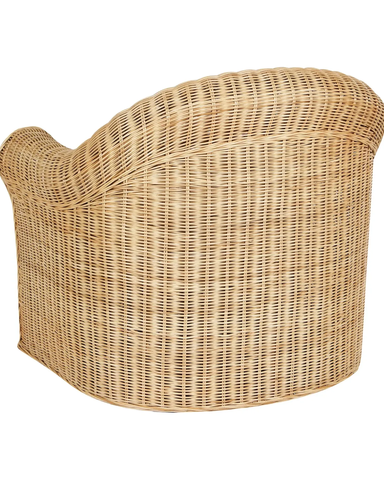 Poltrona da giardino LIVADEIA Rattan Naturale