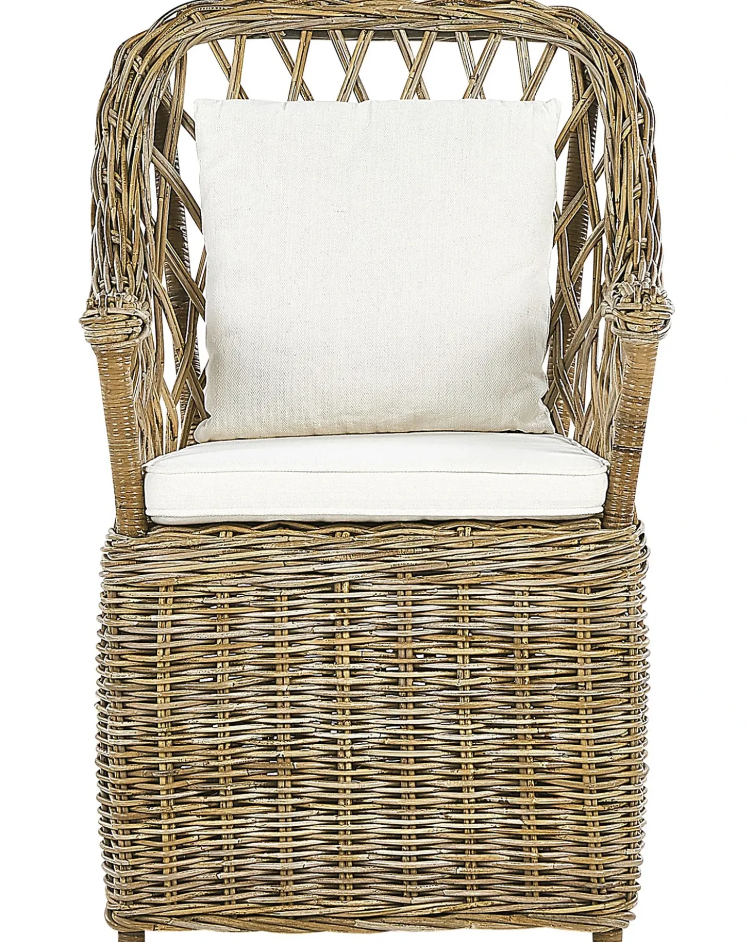 Poltrona da giardino MAROS Rattan Naturale