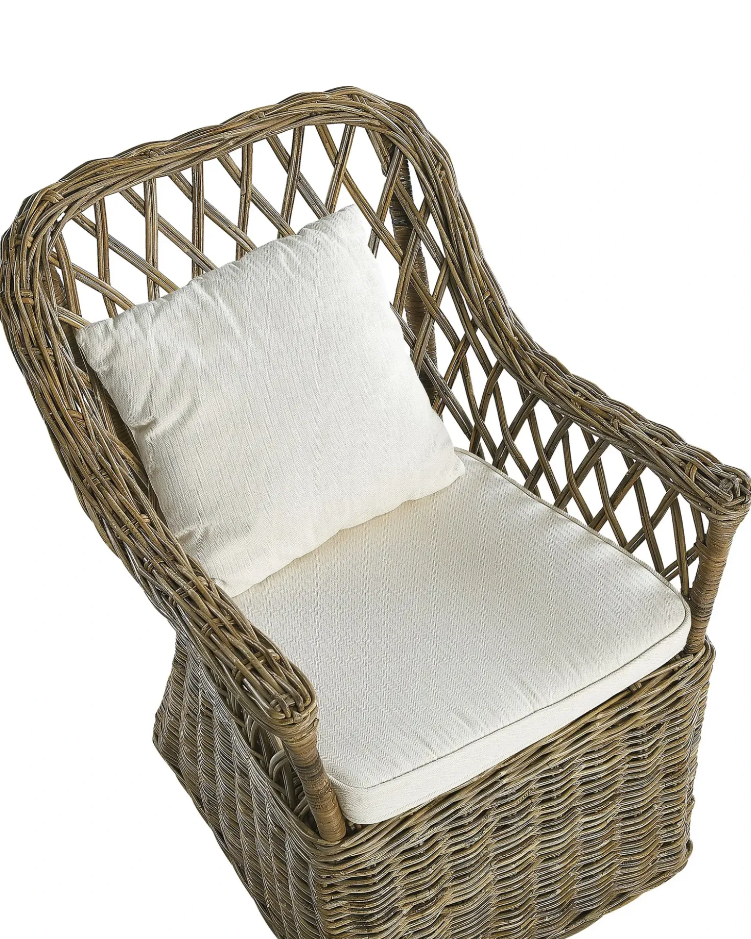 Poltrona da giardino MAROS Rattan Naturale