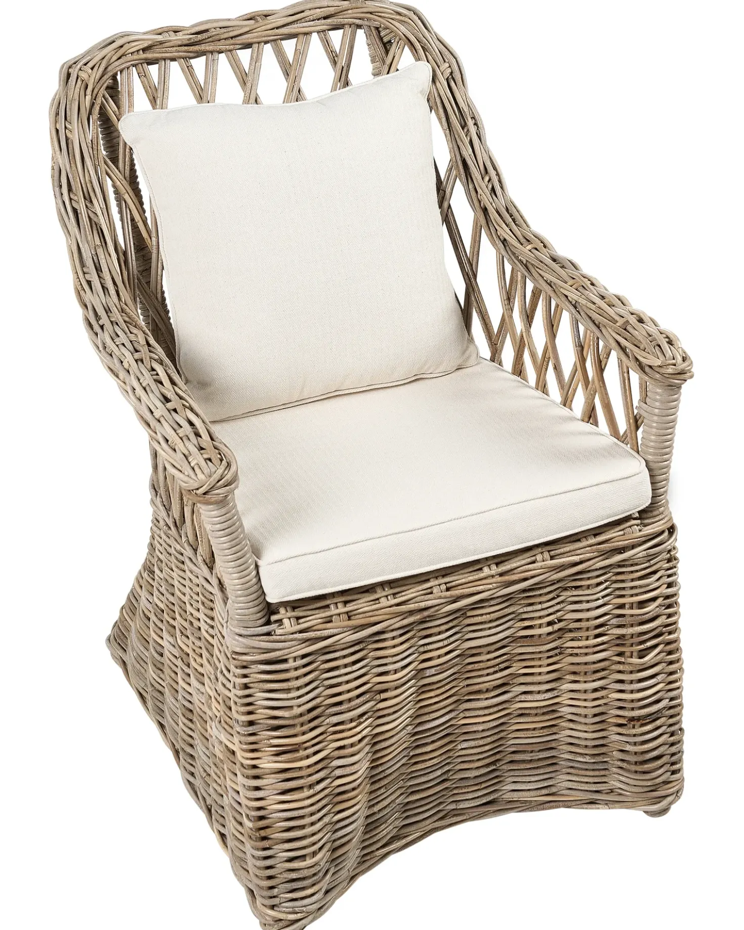 Poltrona da giardino MAROS II Rattan Naturale