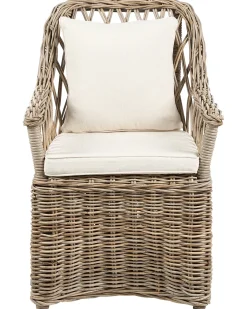 Poltrona da giardino MAROS II Rattan Naturale