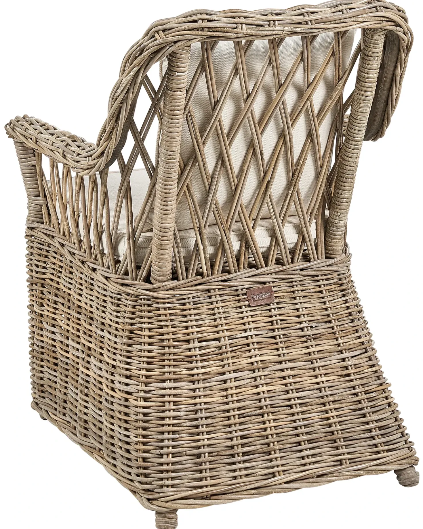 Poltrona da giardino MAROS II Rattan Naturale