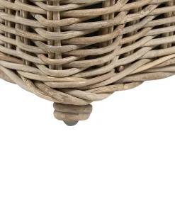 Poltrona da giardino MAROS II Rattan Naturale