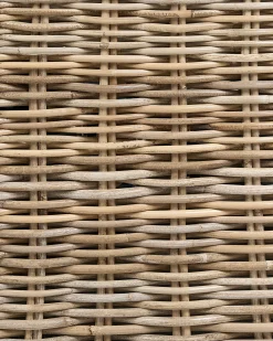 Poltrona da giardino MAROS II Rattan Naturale