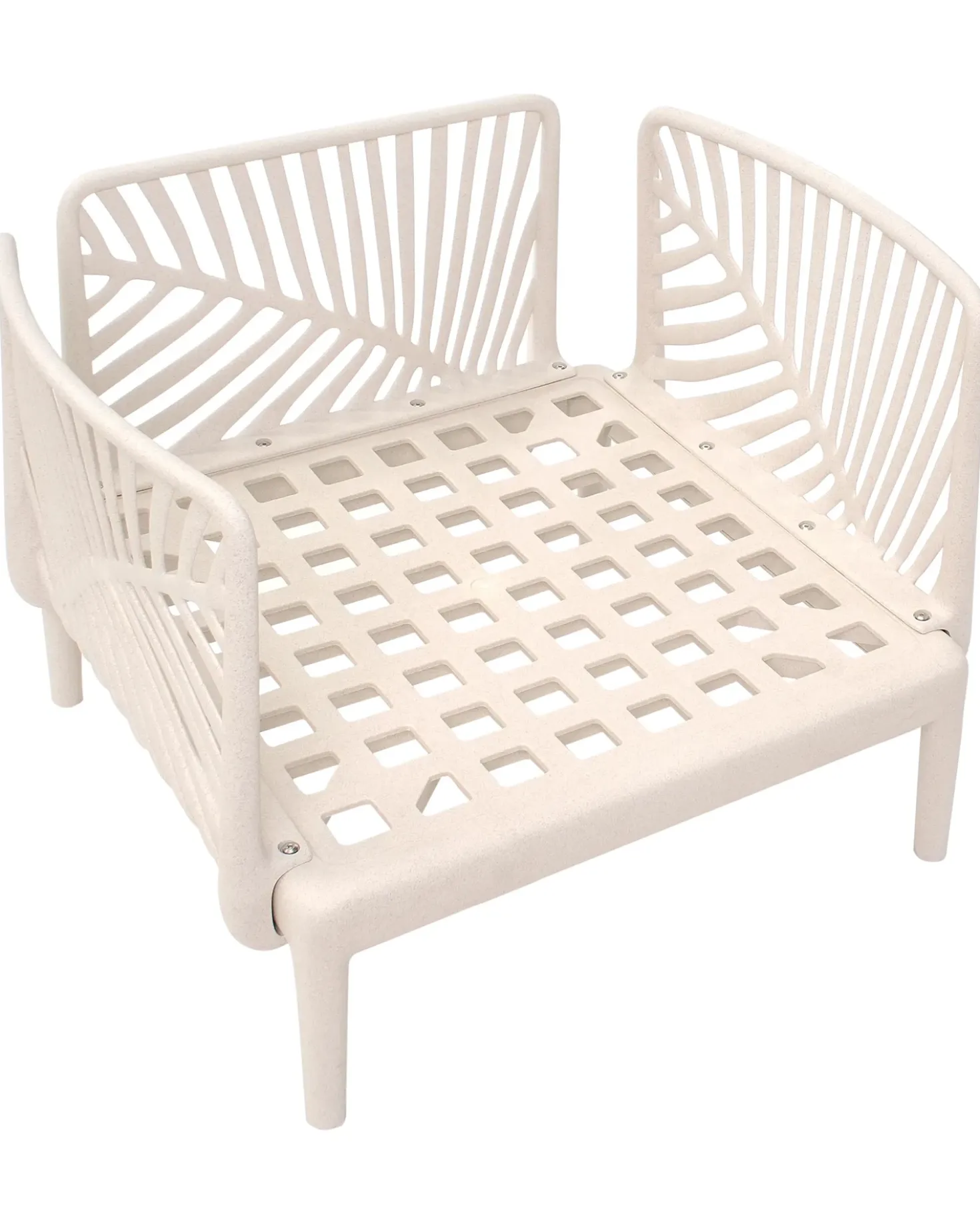Poltrona da giardino SATURNIA Beige chiaro