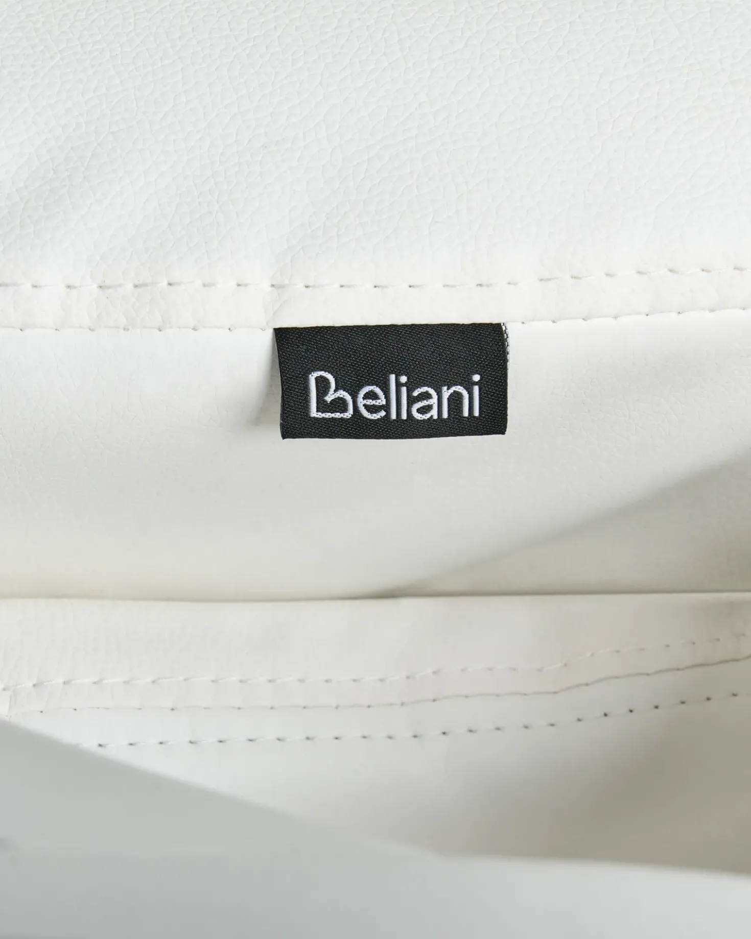 Poltrona da scrivania CHIEF Pelle sintetica Bianco sporco
