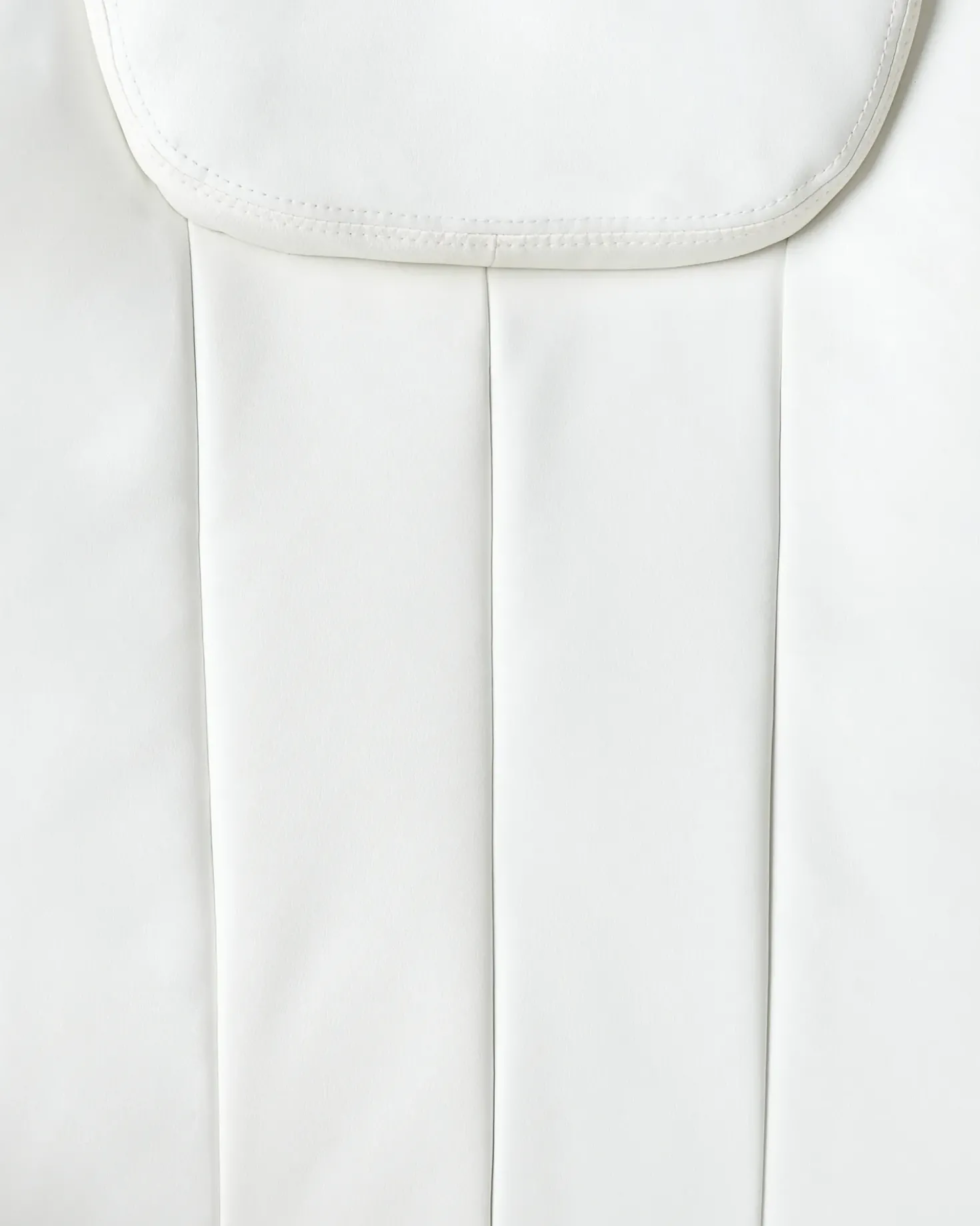 Poltrona da scrivania CHIEF Pelle sintetica Bianco sporco