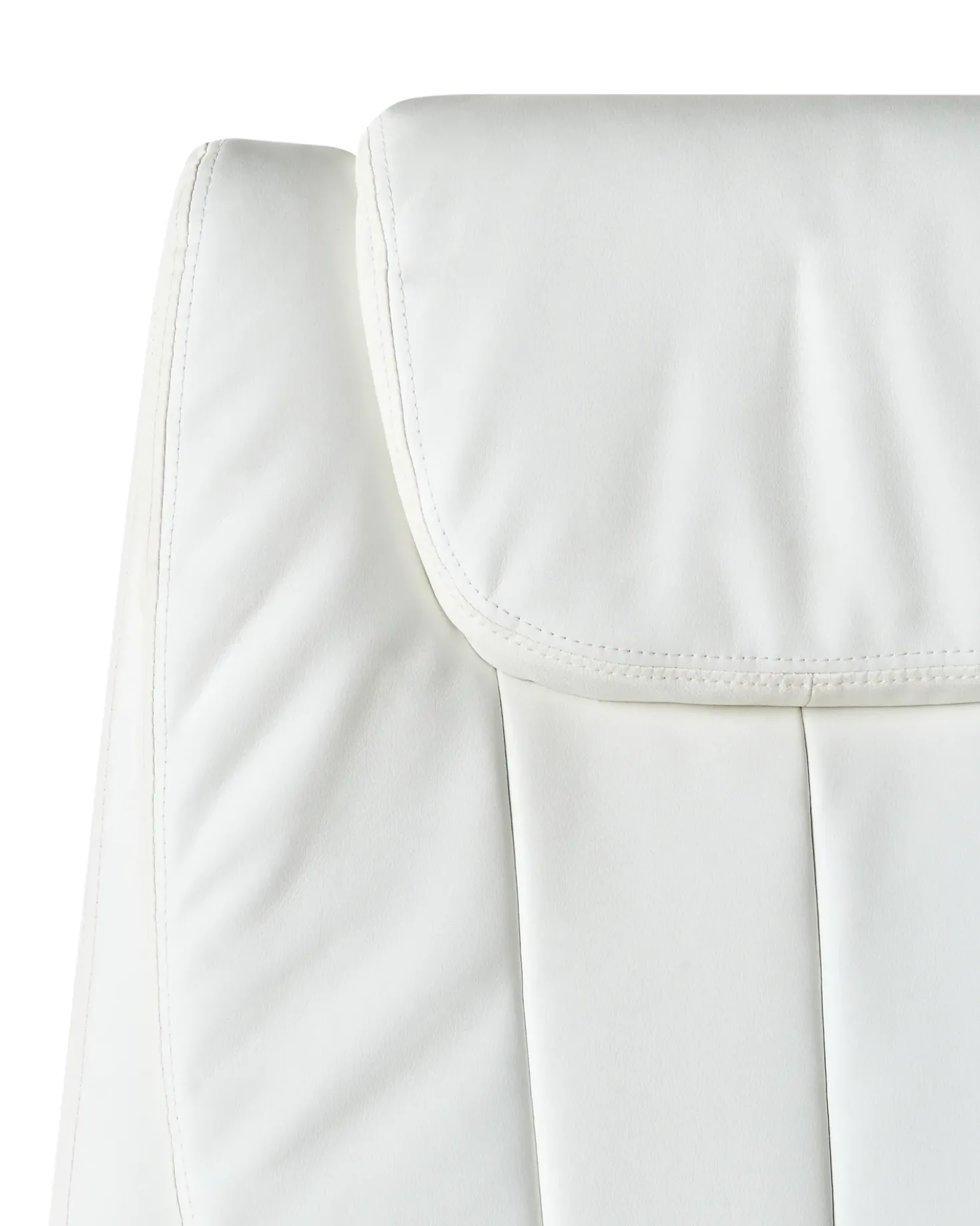 Poltrona da scrivania CHIEF Pelle sintetica Bianco sporco