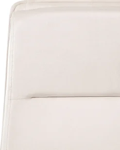 Poltrona da scrivania DEMURE Velluto Beige chiaro