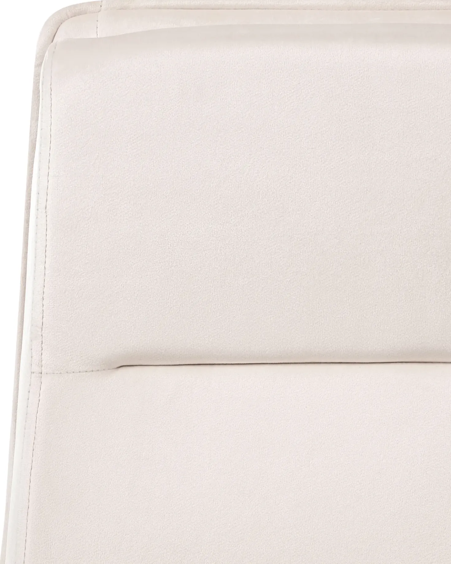 Poltrona da scrivania DEMURE Velluto Beige chiaro