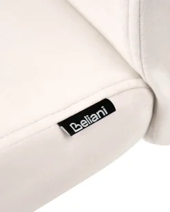Poltrona da scrivania DEMURE Velluto Beige chiaro