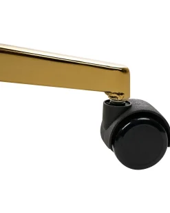Poltrona da scrivania DEMURE Velluto Beige chiaro