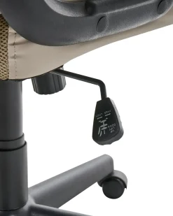 Poltrona da scrivania GURU Pelle sintetica Beige