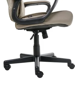 Poltrona da scrivania GURU Pelle sintetica Beige