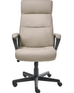 Poltrona da scrivania GURU Pelle sintetica Beige