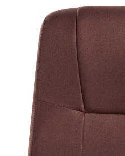 Poltrona da scrivania MAGNUS Lino Marrone