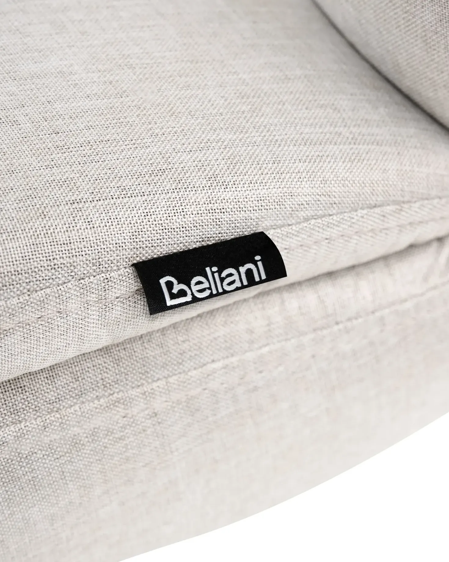 Poltrona da scrivania MAGNUS Lino Beige chiaro