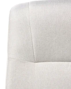 Poltrona da scrivania MAGNUS Lino Beige chiaro