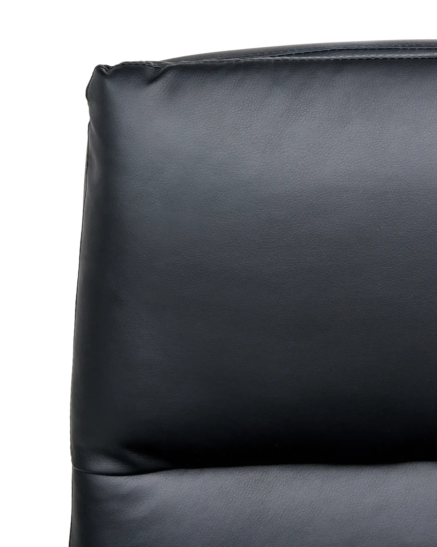 Poltrona da scrivania SERENE Pelle sintetica Nero