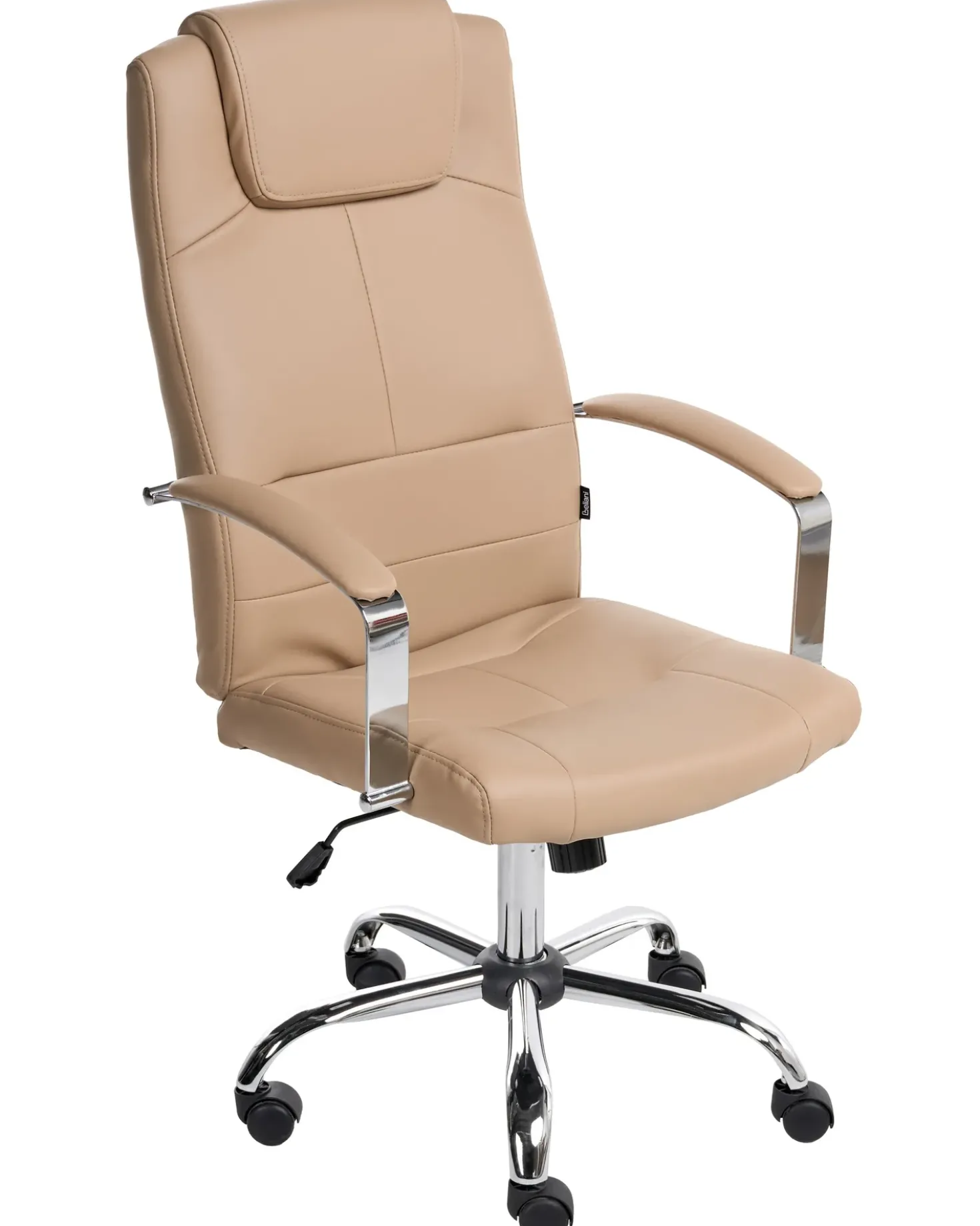Poltrona da scrivania WINNER Pelle sintetica Beige sabbia