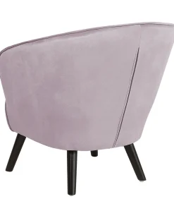 Poltrona DALA Velluto Rosa