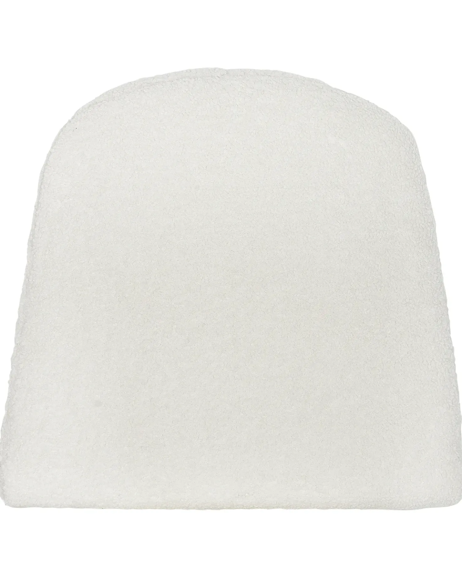 Poltrona DRAMMEN Bouclé Bianco