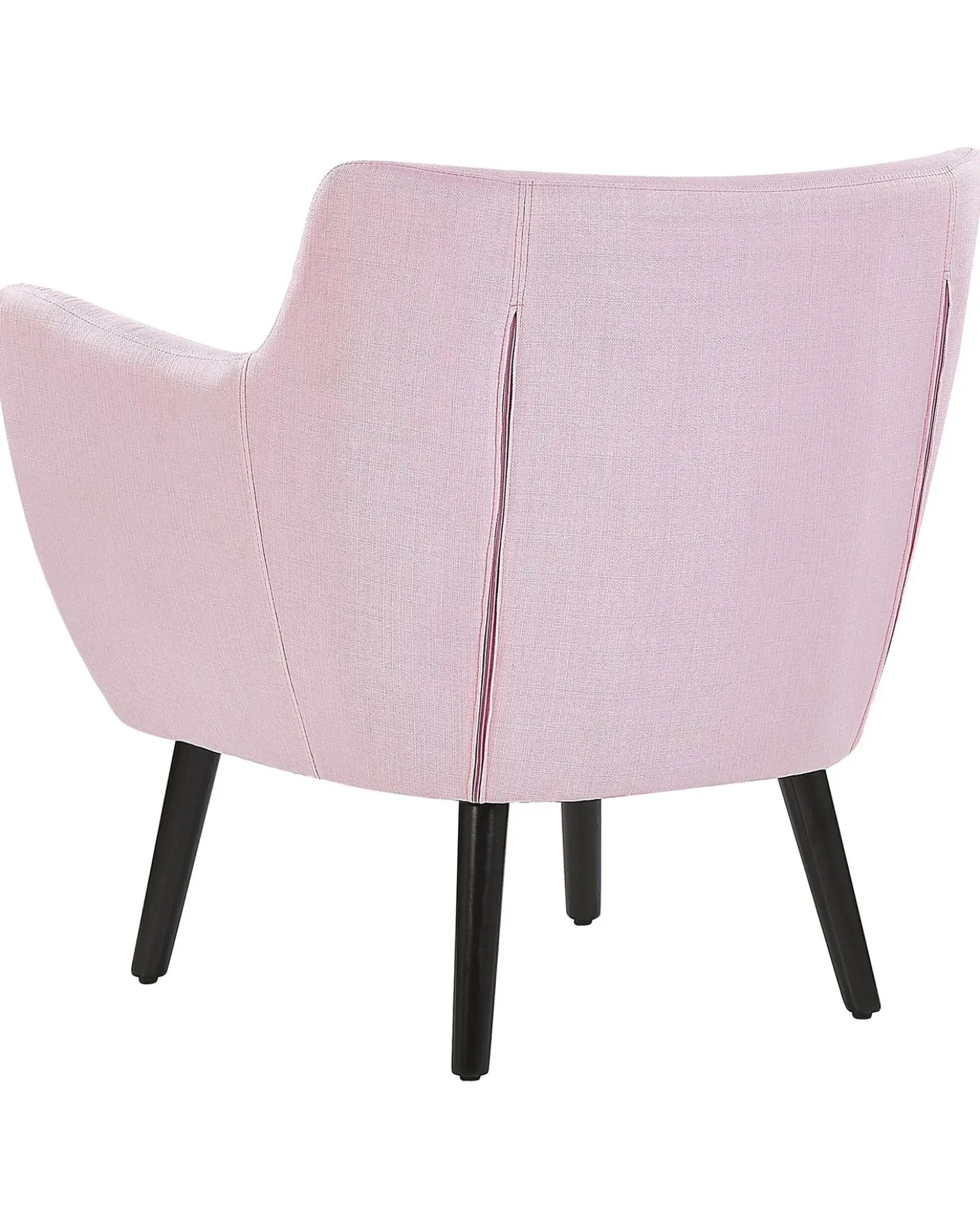 Poltrona DRAMMEN Tessuto Rosa