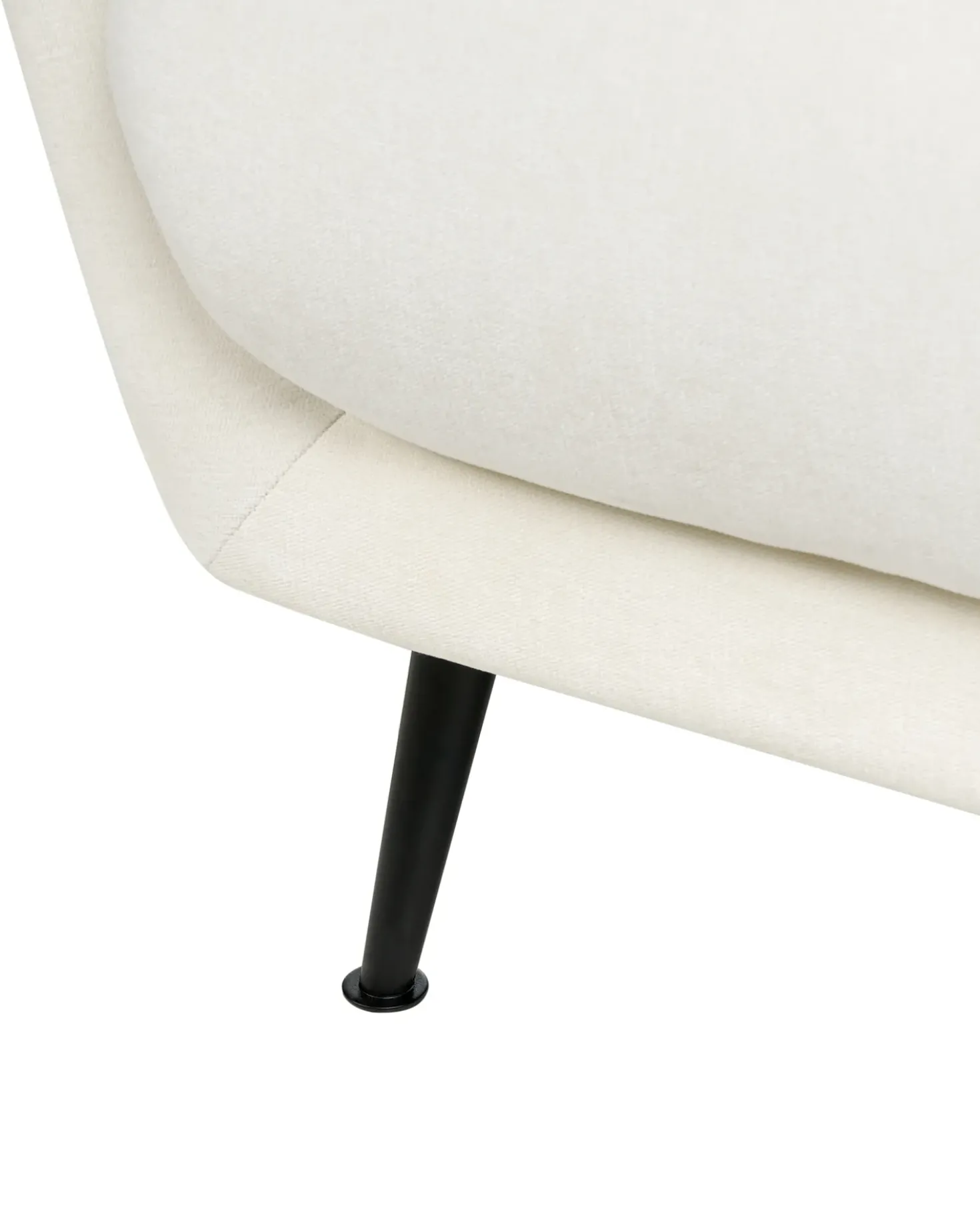 Poltrona EIBY Ciniglia Bianco