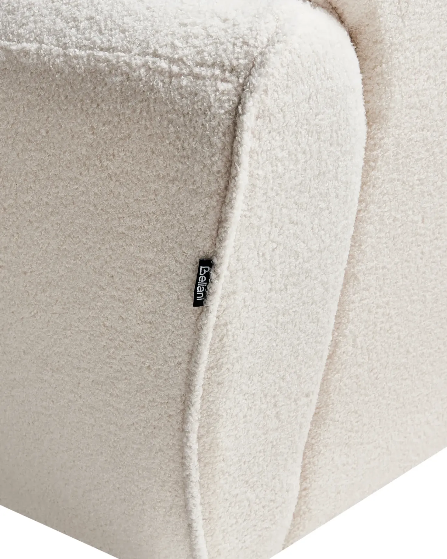 Poltrona ELLEDE Bouclé Beige chiaro