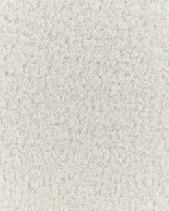 Poltrona ESRUM Bouclé Marrone chiaro/Bianco