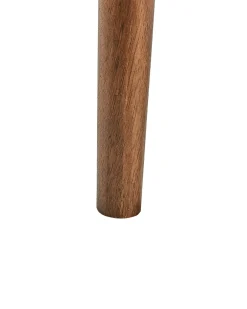 Poltrona ESRUM Tessuto Marrone scuro/Beige