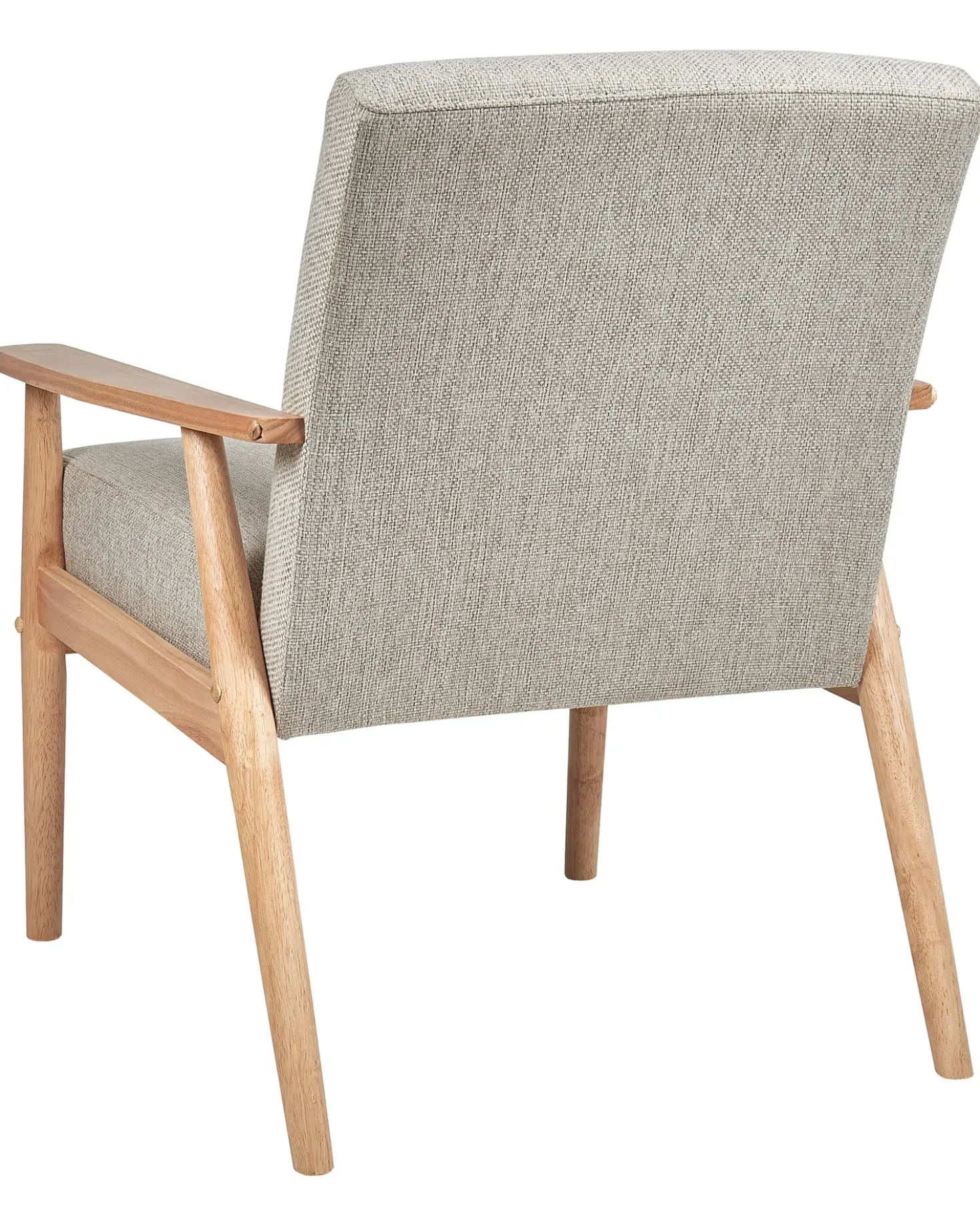Poltrona ESRUM Tessuto Marrone chiaro/Grigio