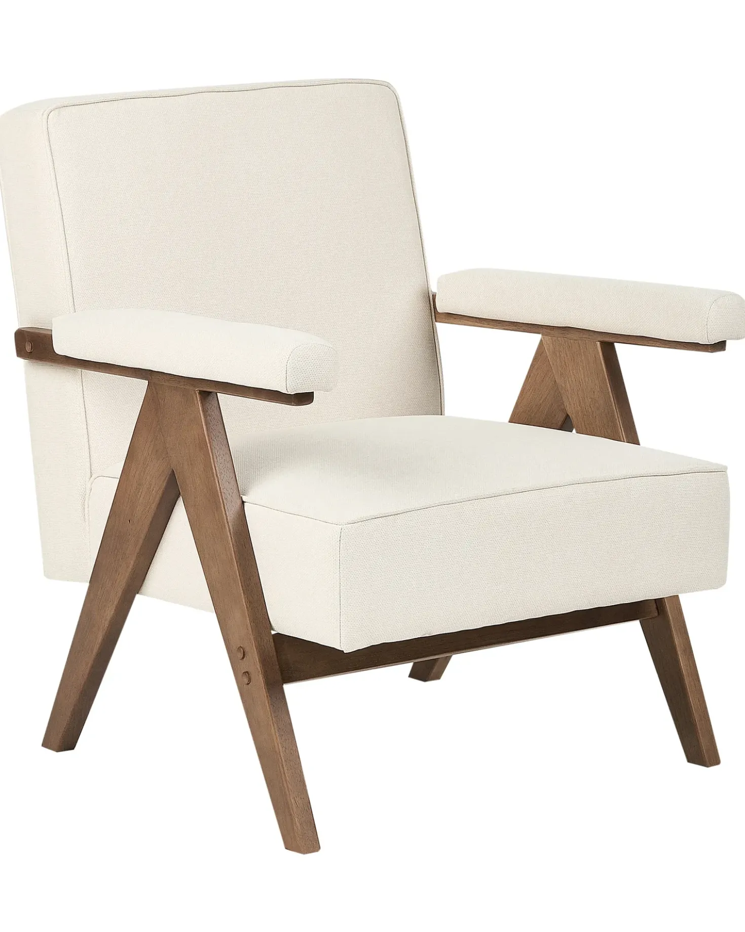 Poltrona EVJE Tessuto Beige chiaro